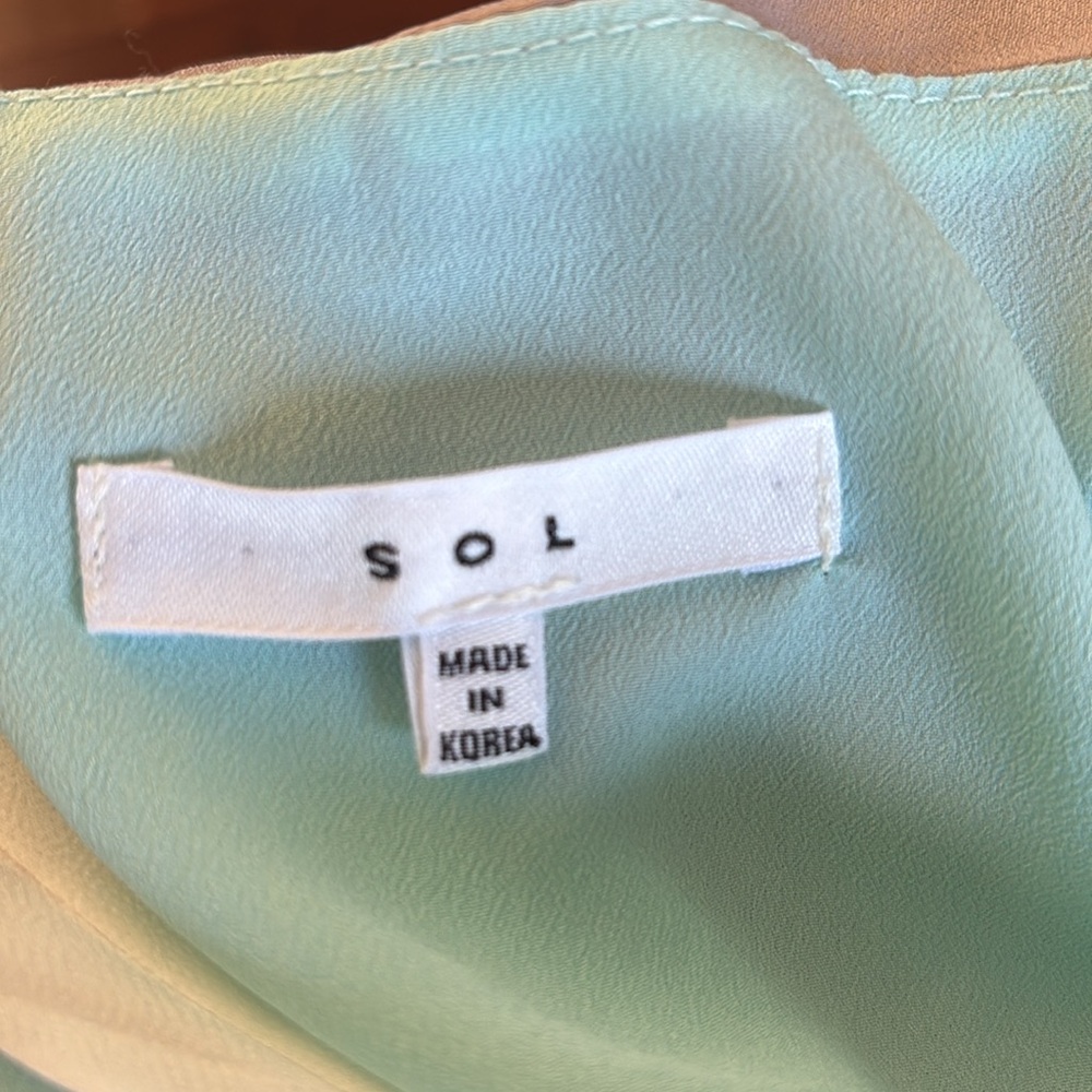 Sol | Women's Multilayered t-shirt tank top pascal colors - Picture 9 of 10
